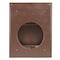 Gaf Master Flow 60 sq. in. NFA Galvanized Slant Back Roof Louver Static Vent in Brown with Weather Filter SSB960GWFBR - alternate 5